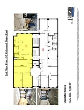 90 Richmond St E, Toronto, ON à louer Plan d’étage– Image 1 sur 1