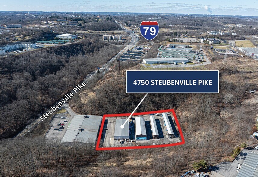 4750 Steubenville Pike, Pittsburgh, PA à louer - Aérien – Image 3 sur 6
