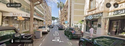 JUAN-LES-PINS - Vue aérienne vue de carte