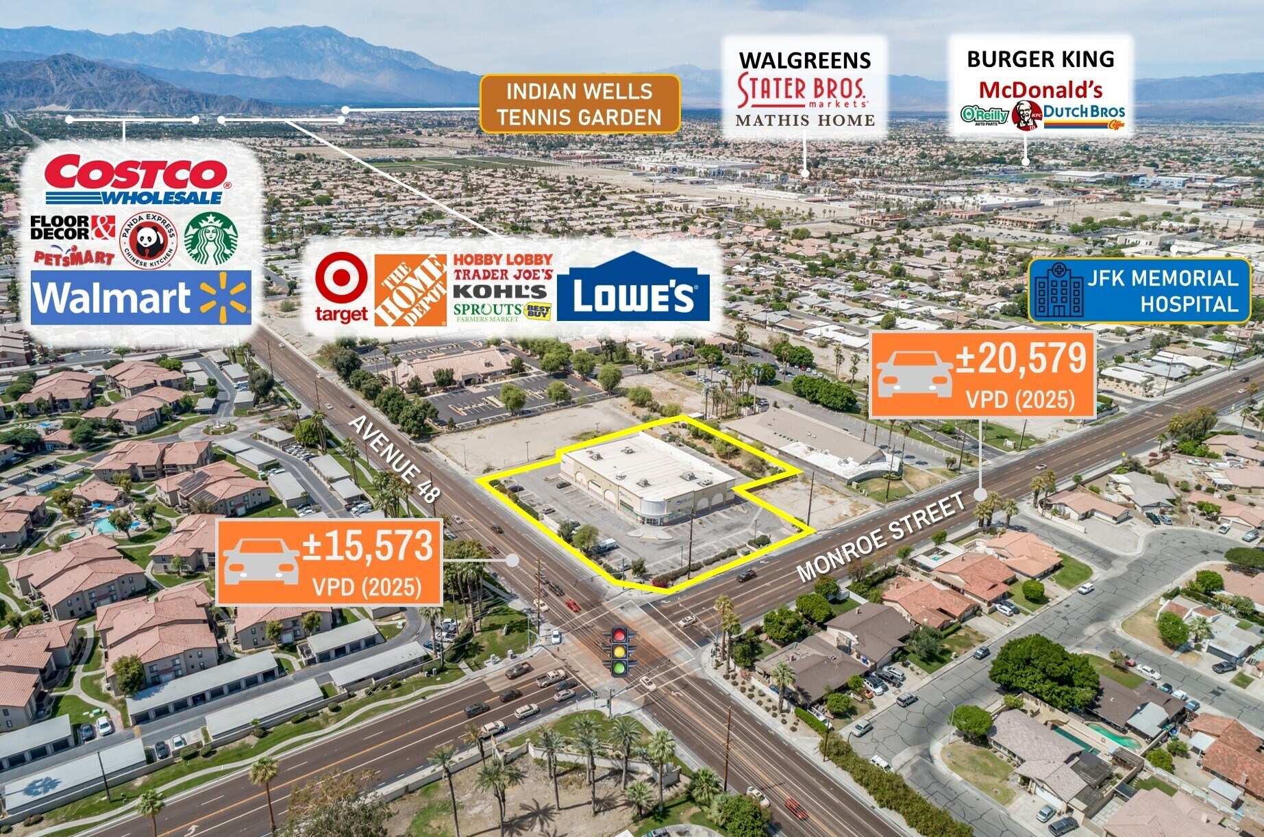47985 Monroe St, Indio, CA à louer Photo de l’immeuble– Image 1 sur 22