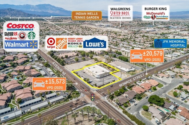 Plus de détails pour 47985 Monroe St, Indio, CA - Local commercial à louer