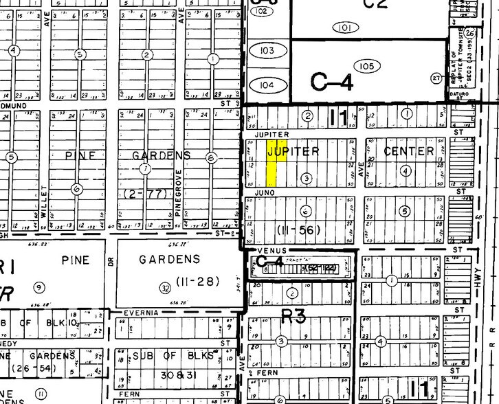 240 Jupiter St, Jupiter, FL à vendre - Plan cadastral – Image 2 sur 2
