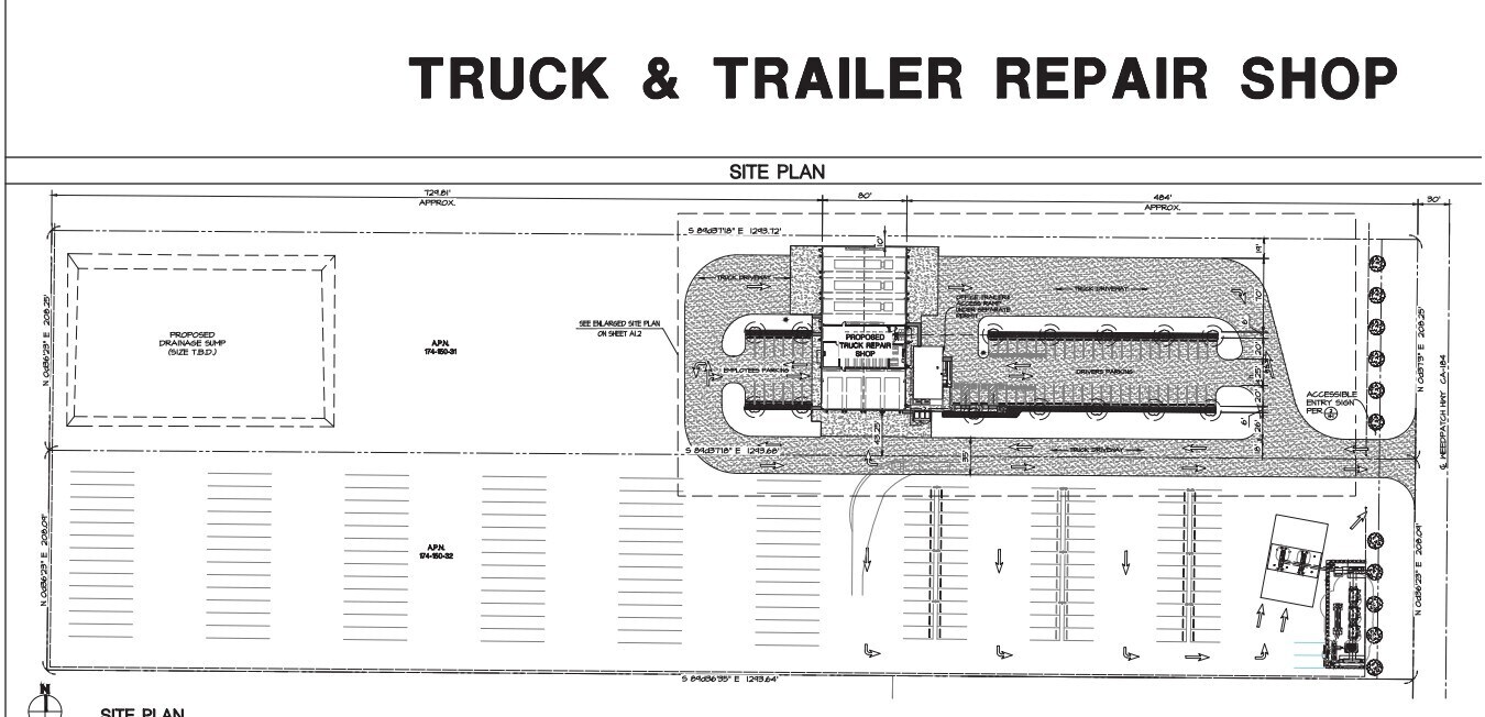 8800 Weedpatch Hwy, Bakersfield, CA à vendre Plan de site– Image 1 sur 5