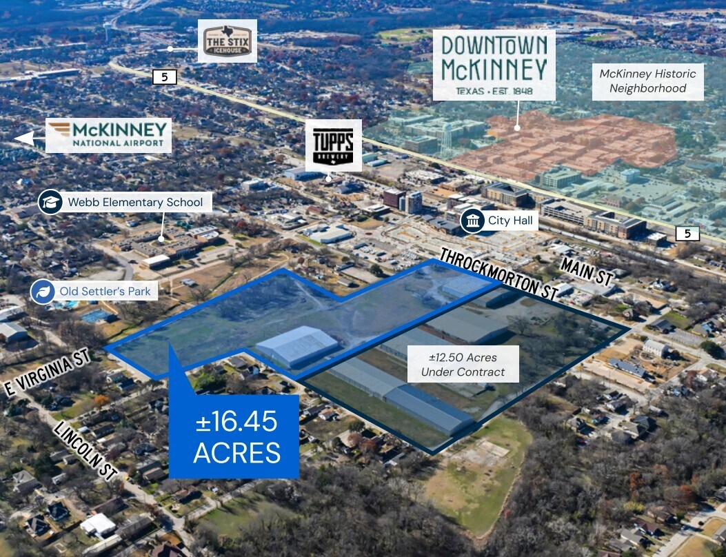 300 Throckmorton St, McKinney, TX à vendre Photo principale– Image 1 sur 4