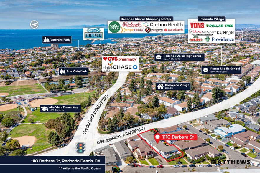 1110 Barbara, Redondo Beach, CA à vendre - Photo de l’immeuble – Image 3 sur 4