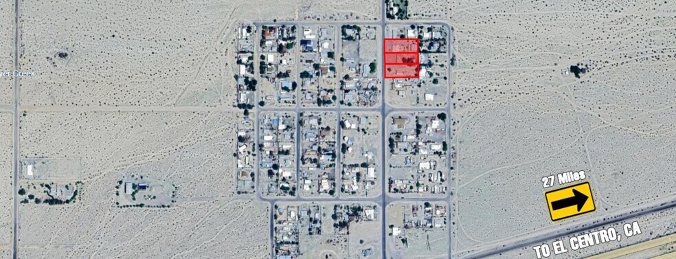 1194 N Imperial Hwy, Ocotillo, CA à vendre - Photo principale – Image 1 sur 2