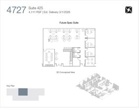 4747 Executive Dr, San Diego, CA à louer Plan d’étage– Image 1 sur 1