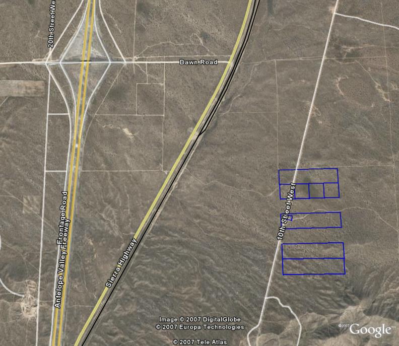 10th St W, Rosamond, CA à vendre Aérien– Image 1 sur 4