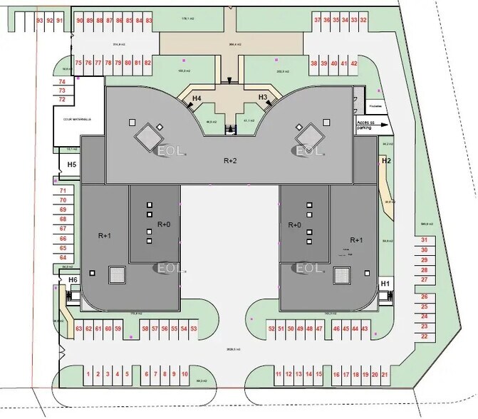 Local d’activités dans Cergy à louer - Plan d’étage – Image 3 sur 11