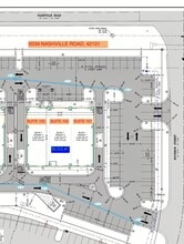 6034 Nashville Rd, Bowling Green, KY à louer Plan de site– Image 1 sur 1