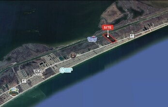 0 Texas State Highway 87, Port Bolivar, TX - Vue aérienne vue de carte