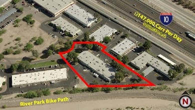 2010 N Forbes Blvd, Tucson, AZ - Vue aérienne vue de carte - Image1