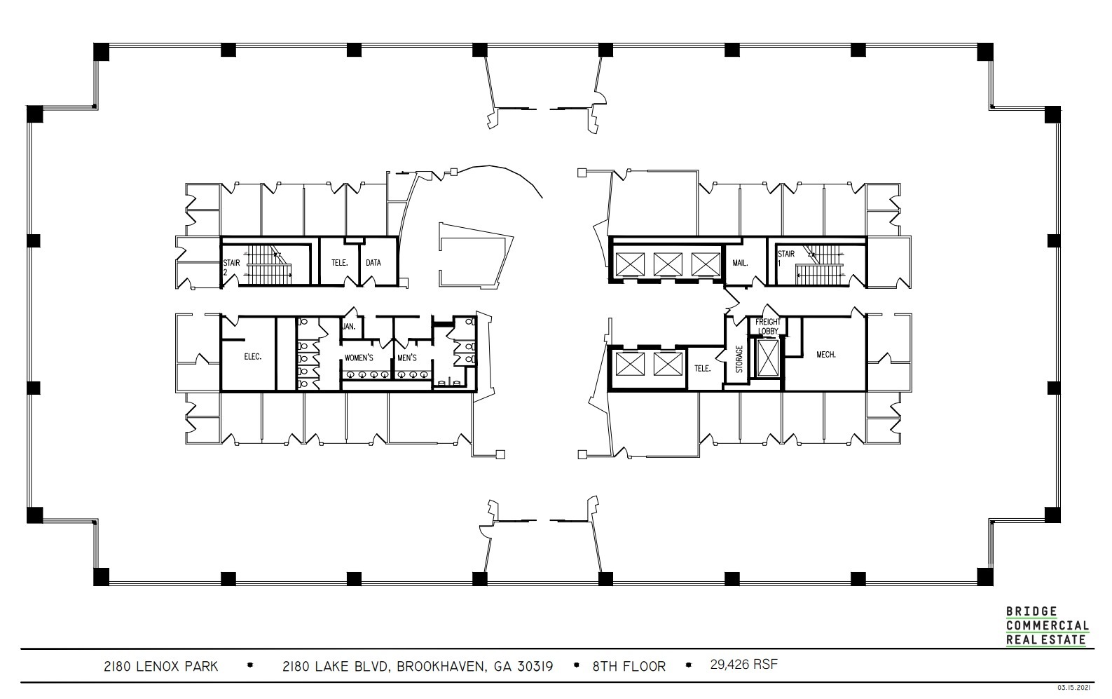 1277 Lenox Park Blvd, Atlanta, GA à louer Plan d’étage– Image 1 sur 1