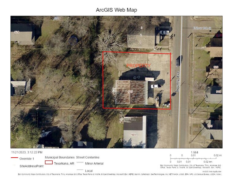 915 County Ave ave, Texarkana, AR à vendre - Photo principale – Image 1 sur 3