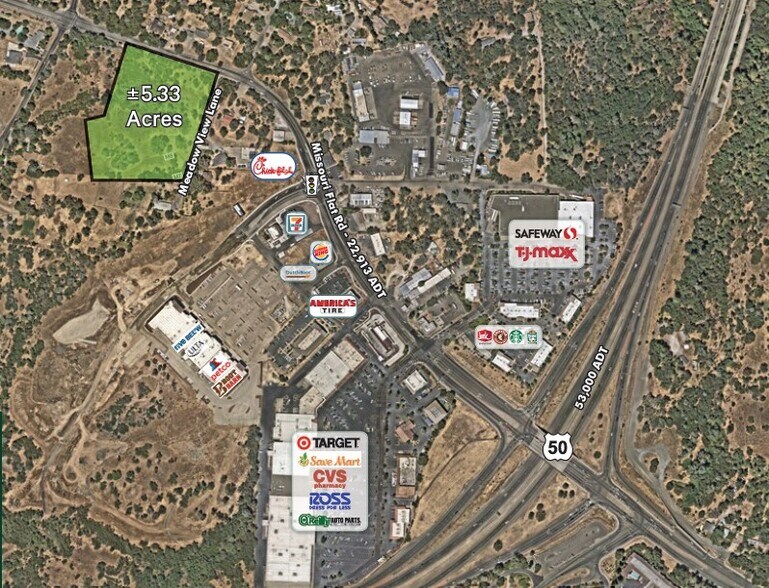 Missouri Flat Rd & Meadow View Ln, Placerville, CA à vendre - Photo de l’immeuble – Image 1 sur 1