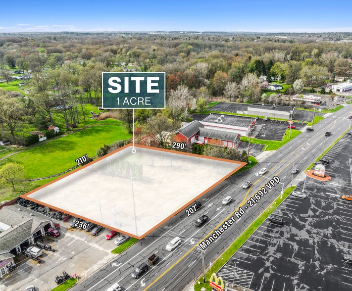 3234-3254 Manchester Rd, Akron, OH à louer - Aérien – Image 3 sur 4