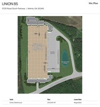 3725 Royal South Pky, Atlanta, GA à louer Plan de site– Image 1 sur 1