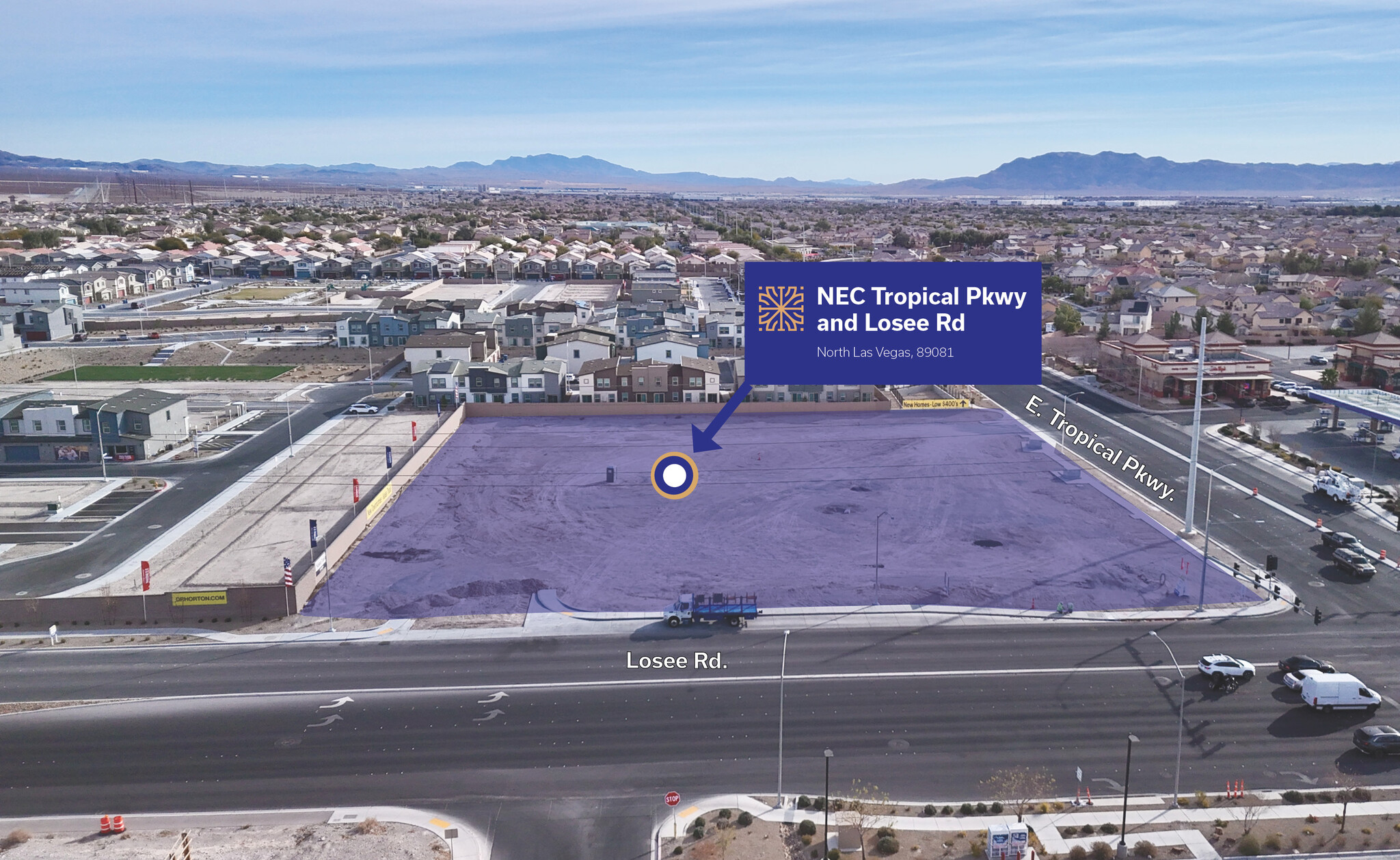 NEC Losee & Tropical Pky, North Las Vegas, NV à louer Photo de l’immeuble– Image 1 sur 3