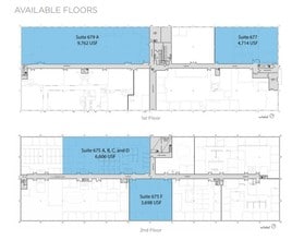 673-679 Alpha Dr, Highland Heights, OH à louer Plan d’étage– Image 2 sur 4