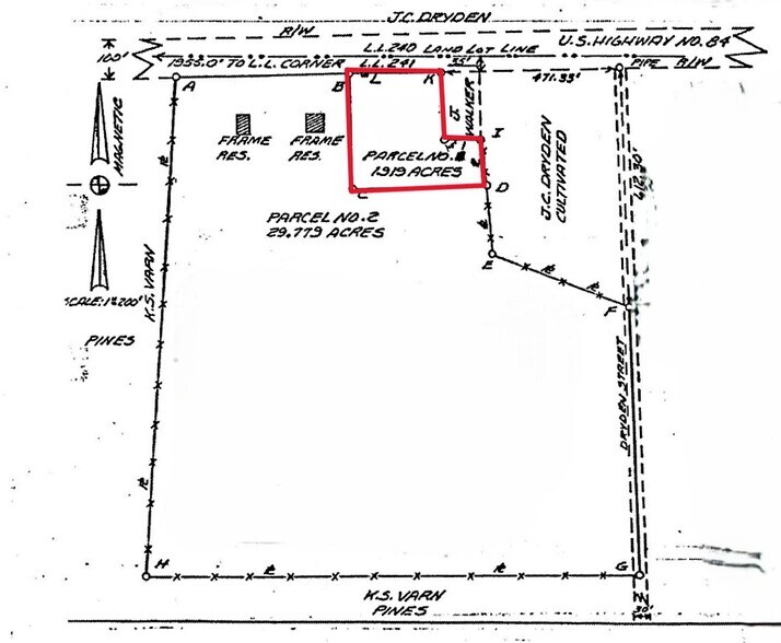 4936 Main St E, Hoboken, GA à vendre - Plan cadastral – Image 3 sur 3