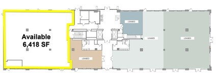 850 Canal St, Stamford, CT à louer Plan d’étage– Image 2 sur 3