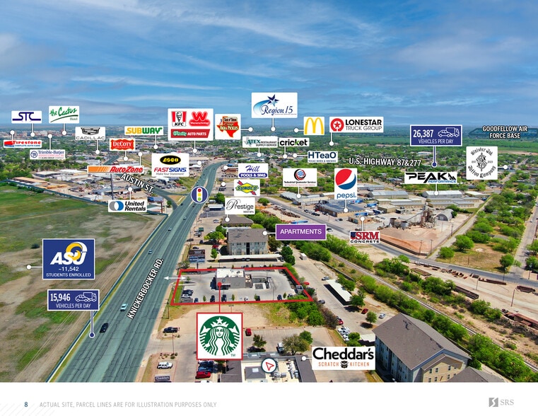 1225 Knickerbocker Rd, San Angelo, TX à vendre - Photo de l’immeuble – Image 3 sur 7