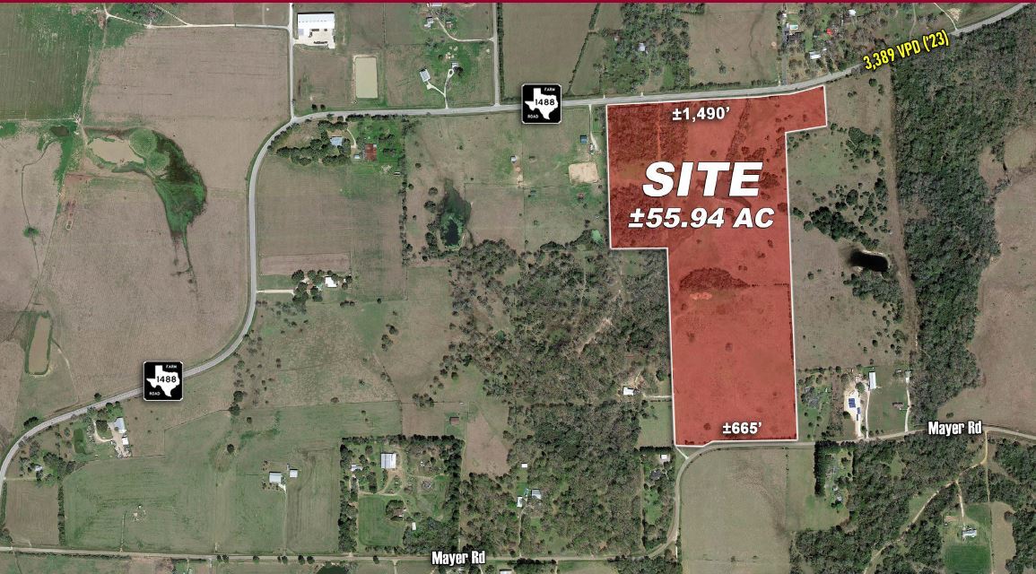 FM-1488 & Mayer Rd, Hempstead, TX à vendre Photo principale– Image 1 sur 3