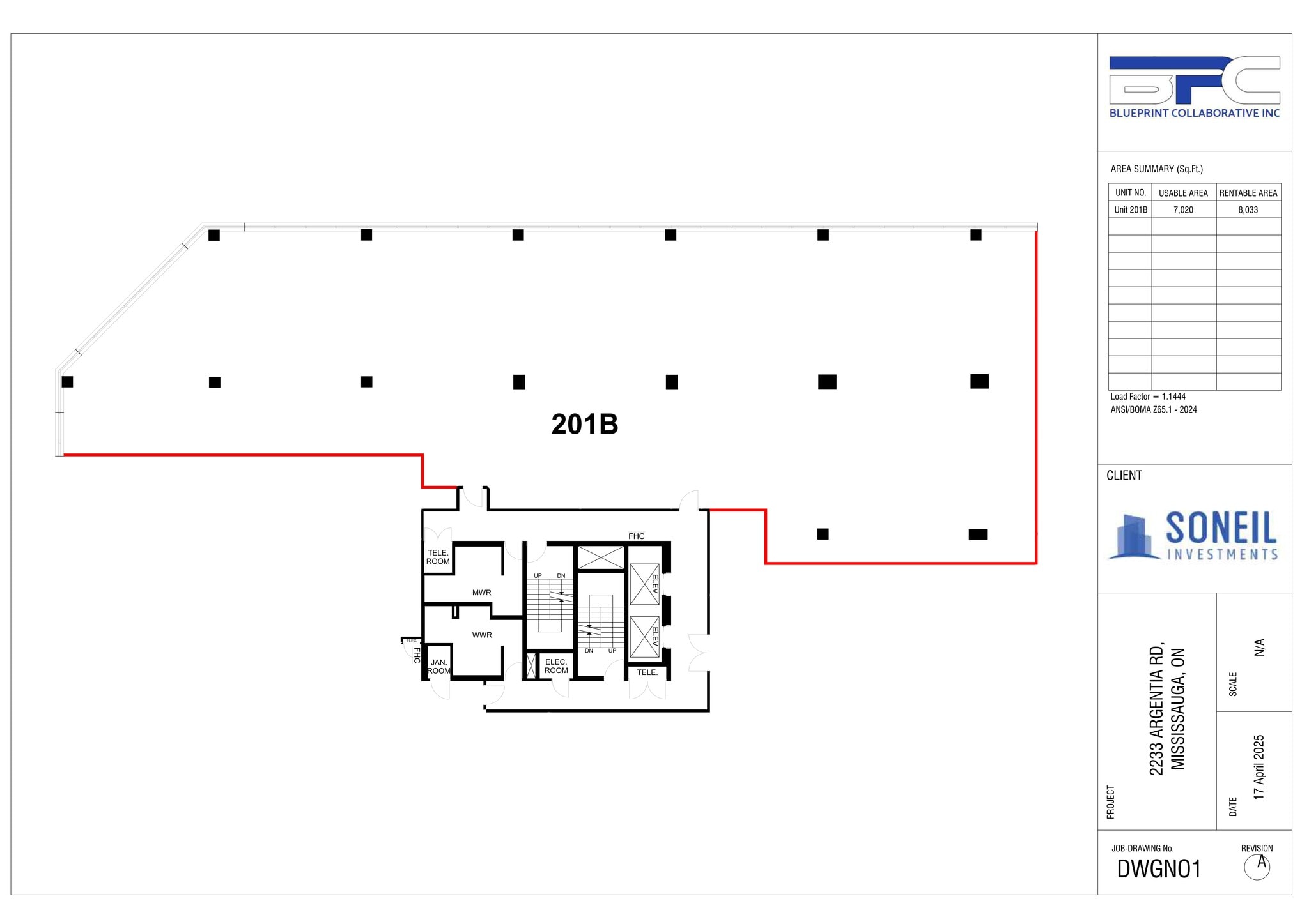 2233 Argentia Rd, Mississauga, ON à louer Plan de site– Image 1 sur 18