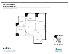 1100 Peachtree St Ne, Atlanta, GA à louer Plan d’étage– Image 1 sur 1