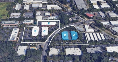 14710-14728 NE 87th St, Redmond, WA - Vue aérienne  vue de carte - Image1