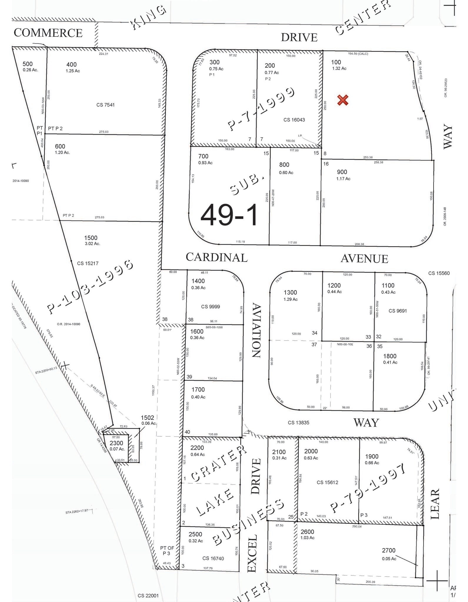 0 Commerce Dr, Medford, OR à vendre Plan cadastral– Image 1 sur 2