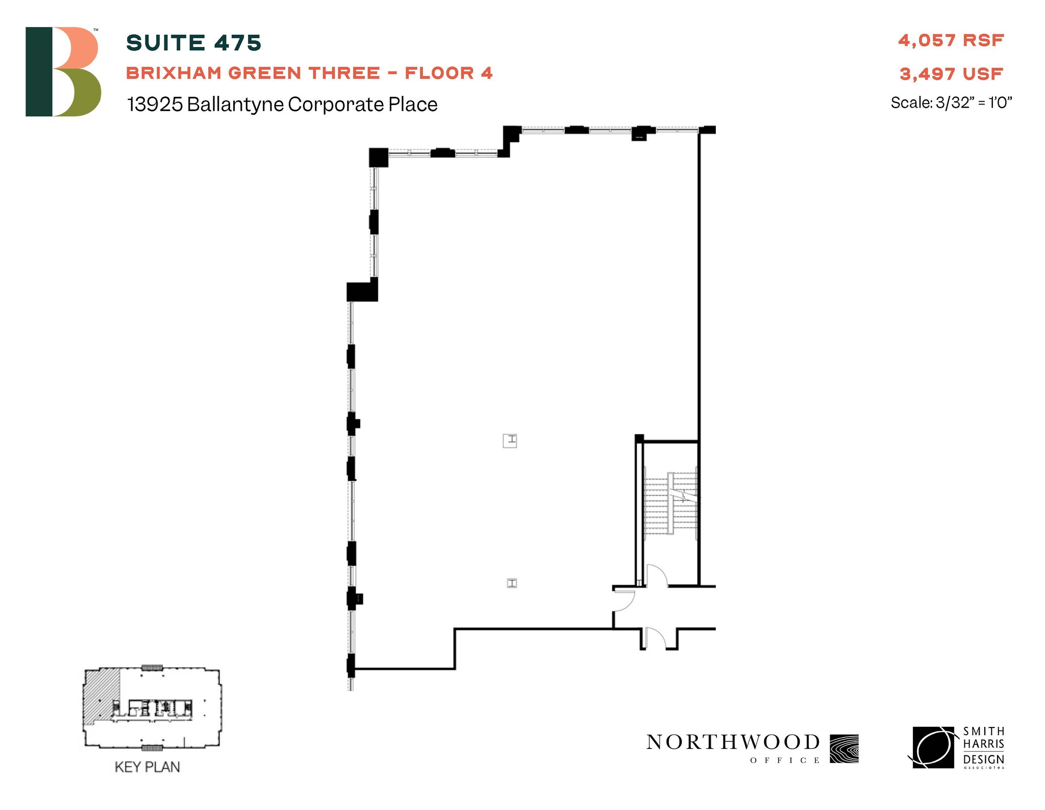 13925 Ballantyne Corporate Pl, Charlotte, NC à louer Plan d’étage– Image 1 sur 5