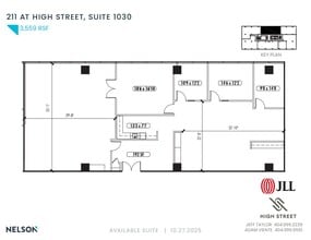 211 Perimeter Center Pky NE, Atlanta, GA à louer Plan d’étage– Image 1 sur 2