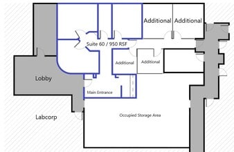 9331 S Colorado Blvd, Littleton, CO à louer Plan d’étage– Image 1 sur 5