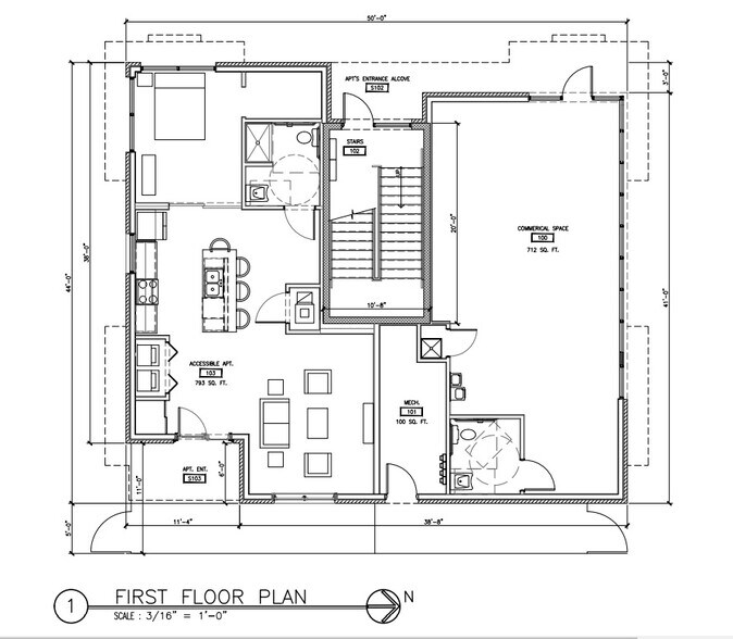 386 Grant St, Buffalo, NY à louer - Plan d’étage – Image 2 sur 2