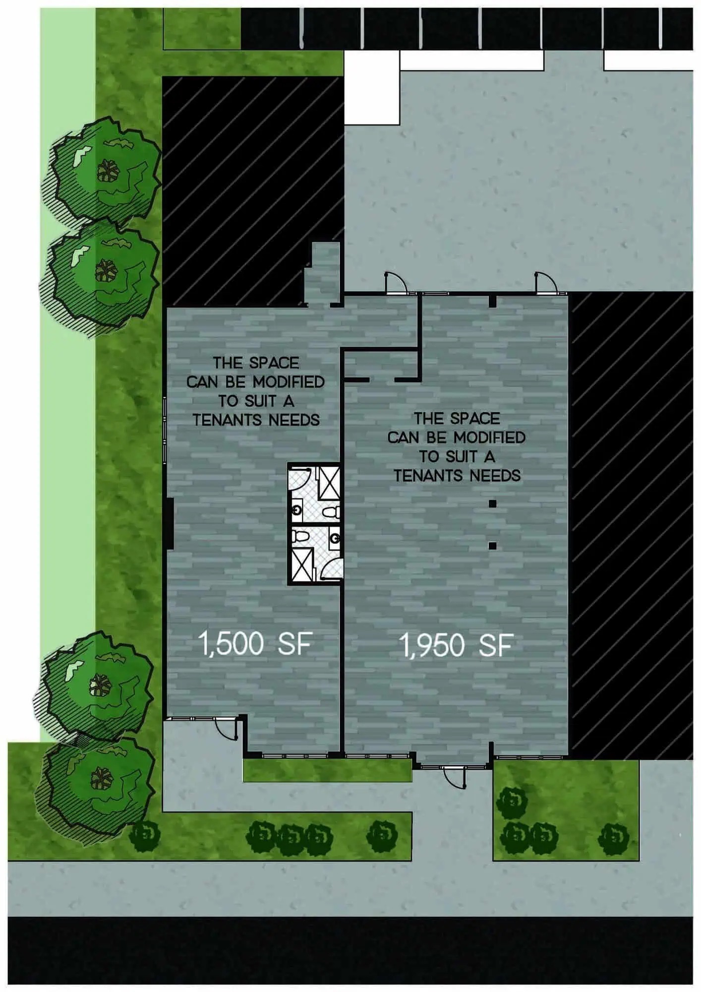 80 Main St, Queensbury, NY à louer Plan d’étage– Image 1 sur 1