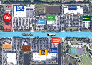 12391 W Sunrise Blvd, Sunrise, FL - VUE AÉRIENNE  vue de carte - Image1
