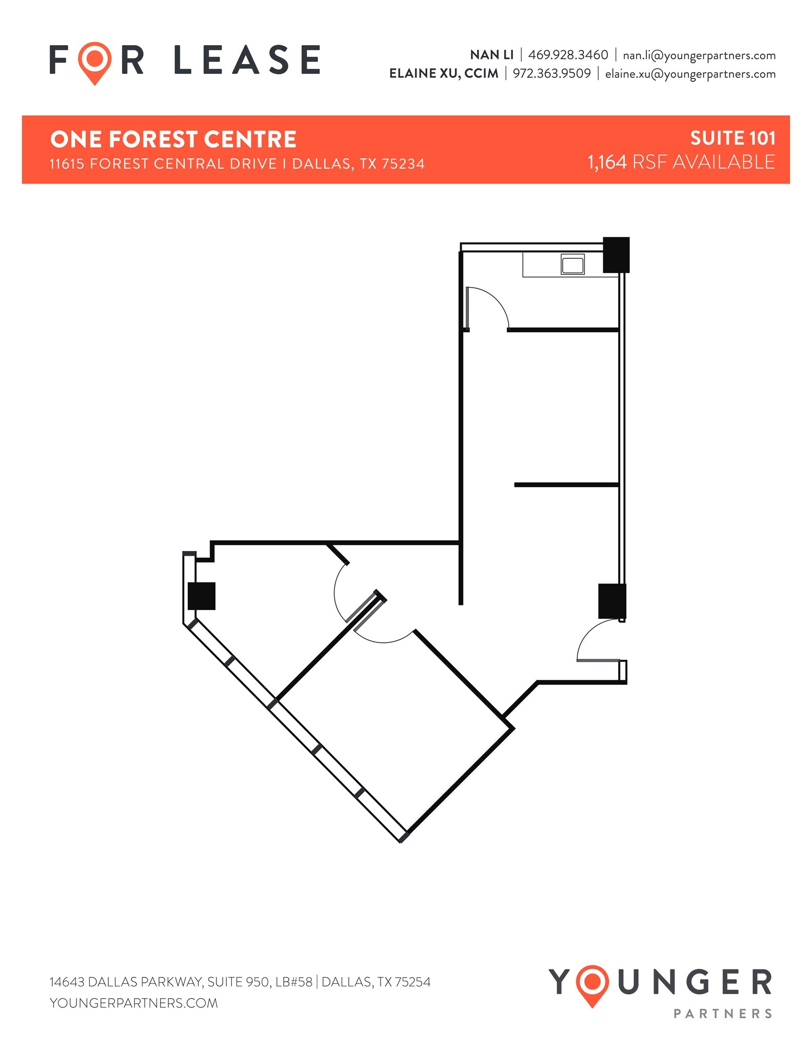 11615 Forest Central Dr, Dallas, TX à louer Plan de site– Image 1 sur 14