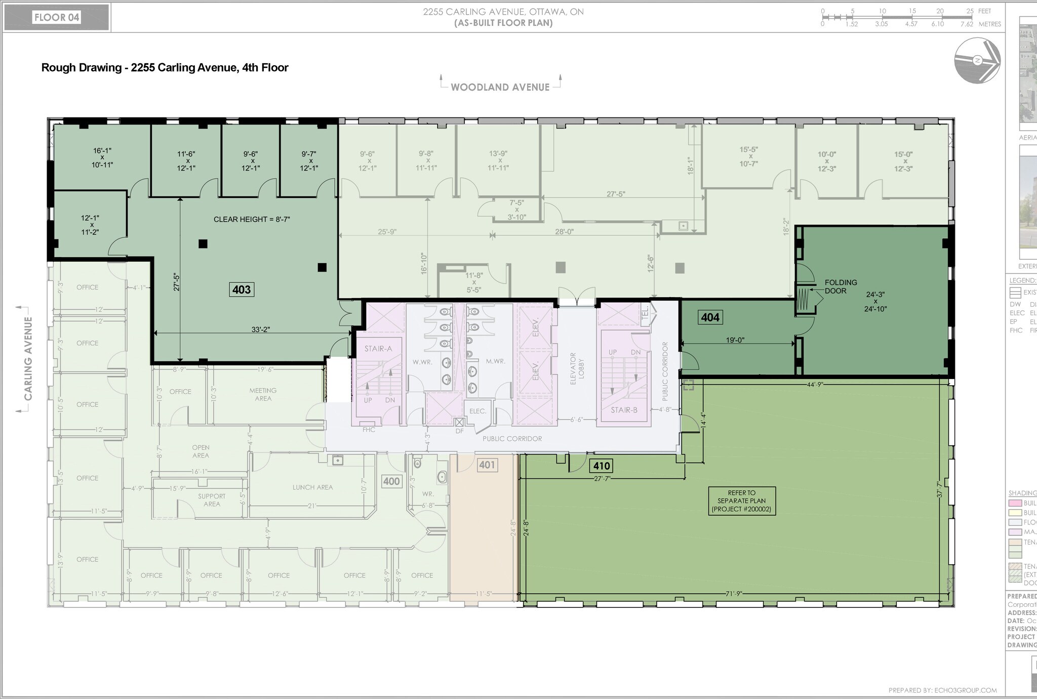 2255 Carling Ave, Ottawa, ON à louer Plan d’étage– Image 1 sur 6