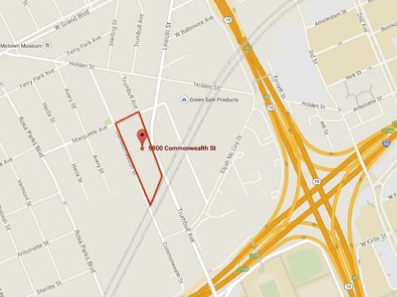 5900 Commonwealth St, Detroit, MI à louer - Aérien – Image 2 sur 3