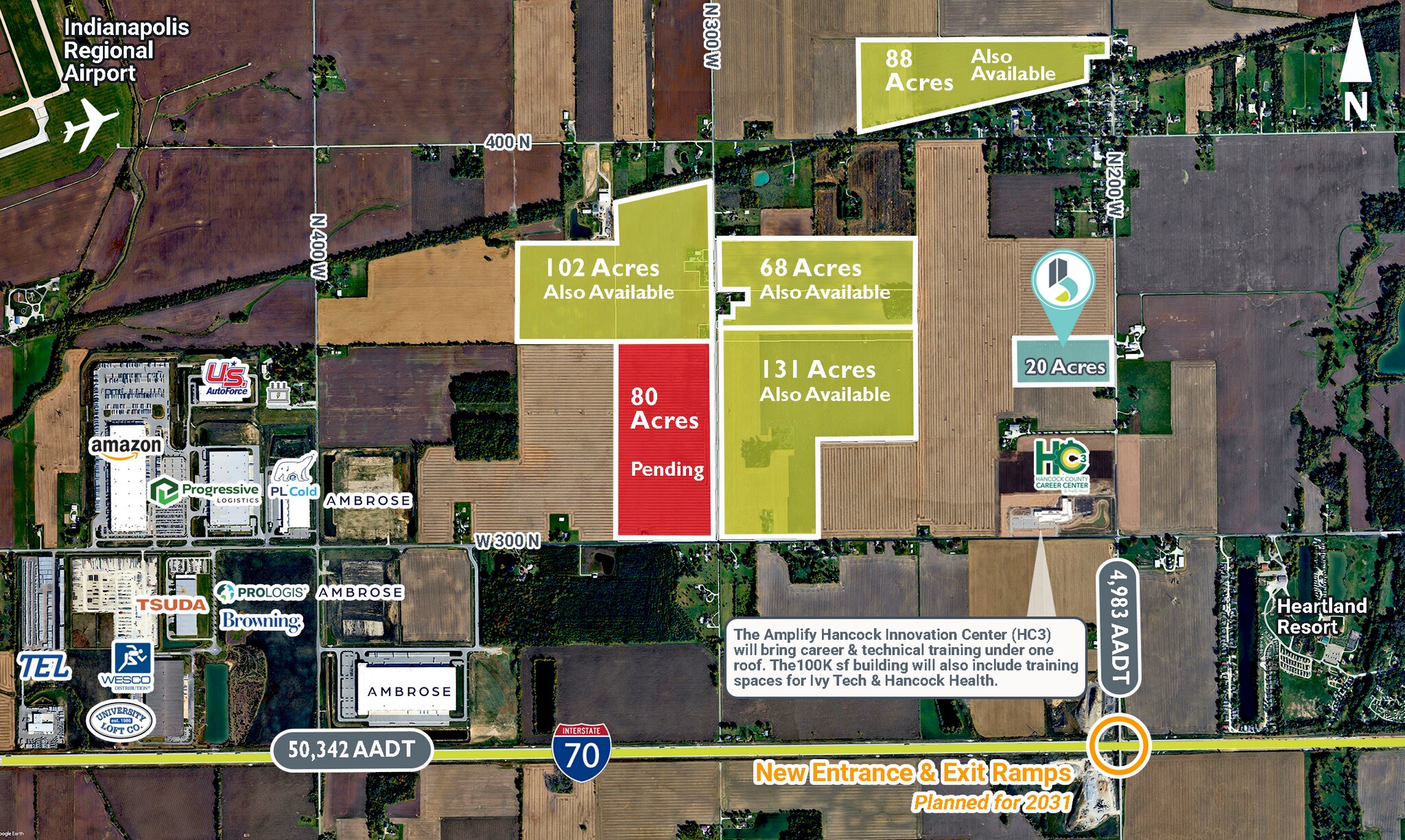0 North 200 West, Greenfield, IN à vendre Photo de l’immeuble– Image 1 sur 2