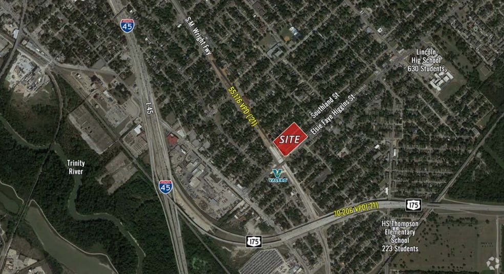 2214 Southland St, Dallas, TX à vendre - Aérien – Image 1 sur 4