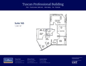 701 Tuscan Dr, Irving, TX à louer Plan d’étage– Image 1 sur 1