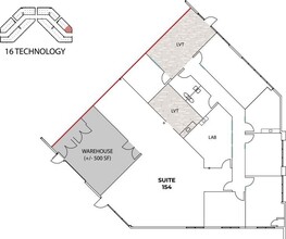 16 Technology Dr, Irvine, CA à louer Plan d’étage– Image 1 sur 1