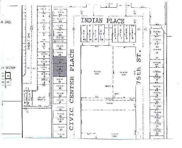 4422 N Civic Center Plz, Scottsdale, AZ à louer - Plan cadastral – Image 2 sur 3