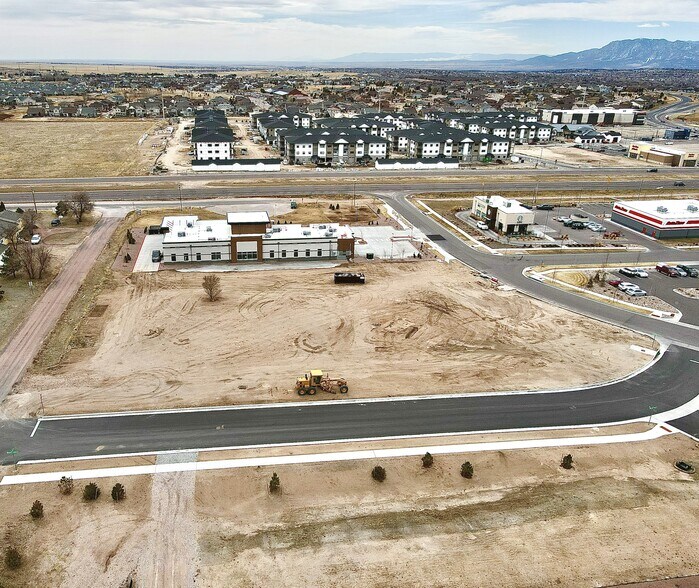 7535 Mulberry Wood, Colorado Springs, CO à vendre - Aérien – Image 2 sur 2