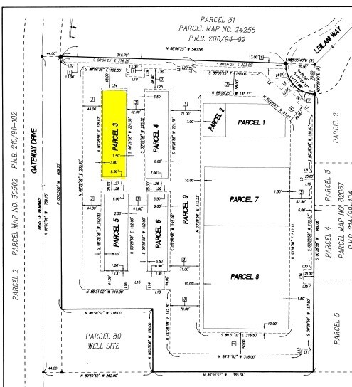 34300 Gateway Dr, Palm Desert, CA à vendre - Plan cadastral – Image 3 sur 3