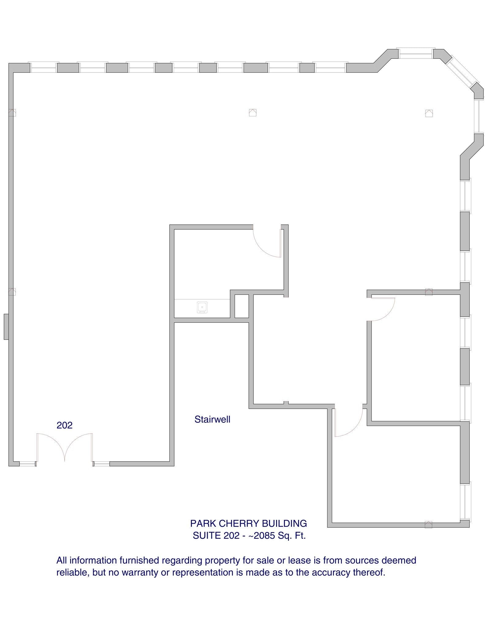 100 E Park St, Olathe, KS à louer Plan de site– Image 1 sur 1