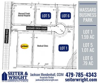 Plus de détails pour 8307 Massard Creek Court, Fort Smith, AR - Terrain à vendre