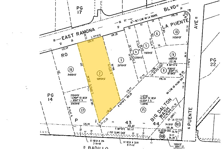 14978 Ramona Blvd, Baldwin Park, CA à louer - Plan cadastral – Image 3 sur 4